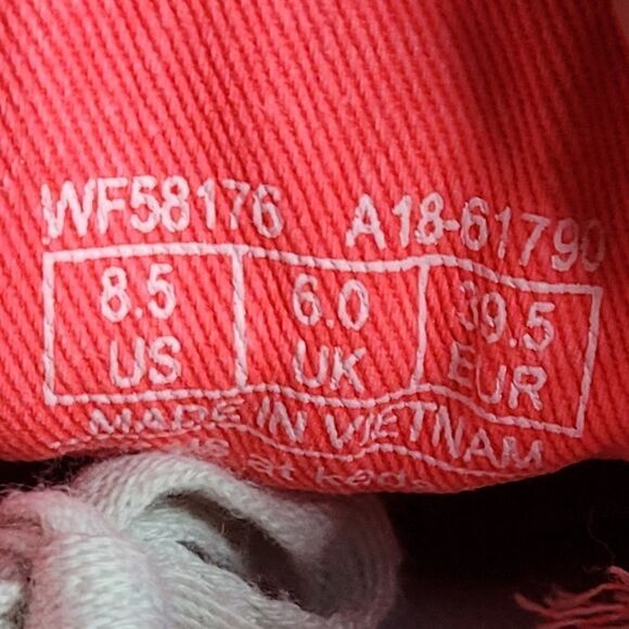 Keds Pineapple Embroidered Canvas Lace-Up Sneakers Size 8.5 - Picture 8 of 9